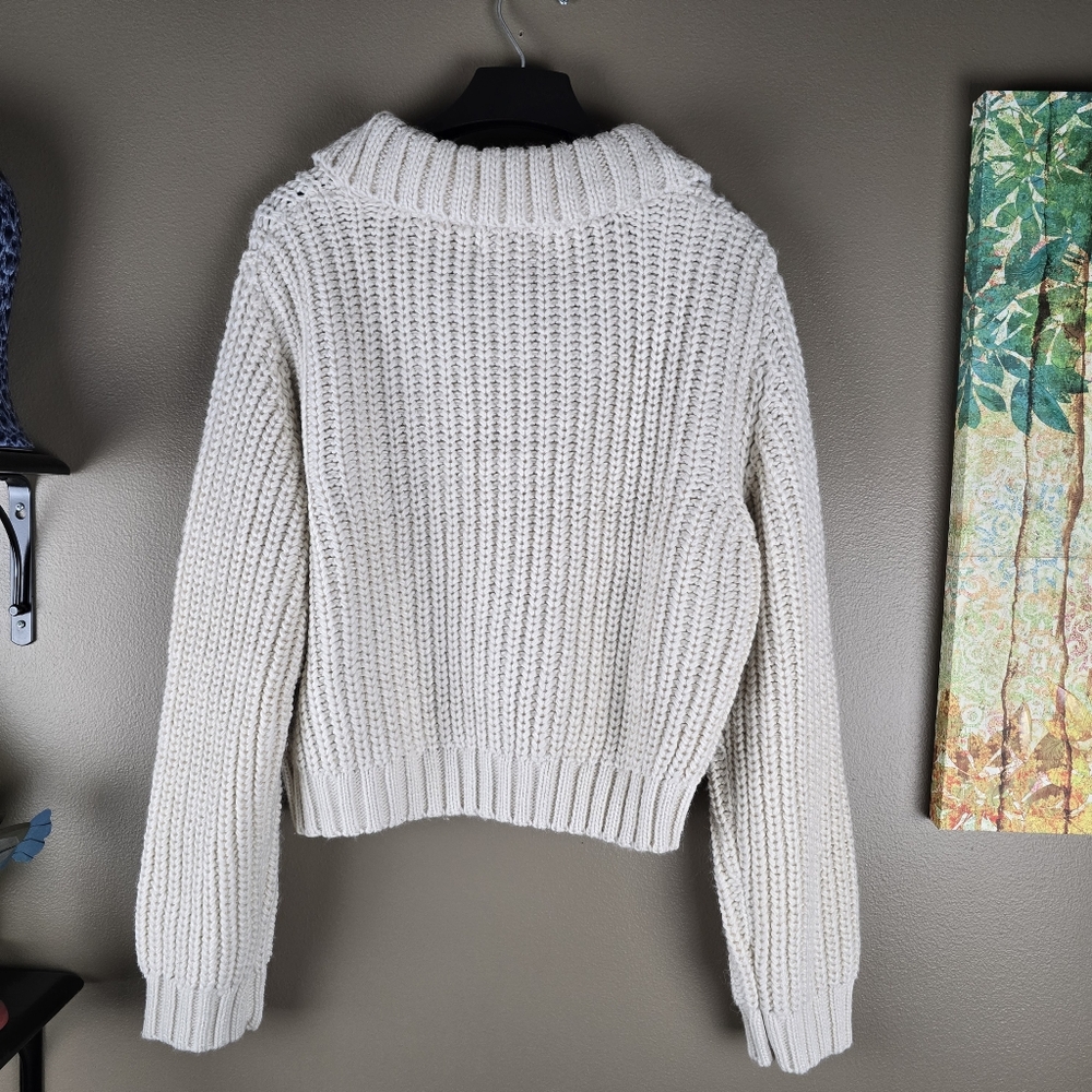 NA-KD Knitted Cardigan Sweater Large - Picture 4 of 13
